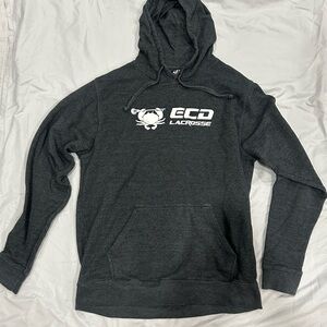 ECD Lacrosse Men's Gray Hoodie